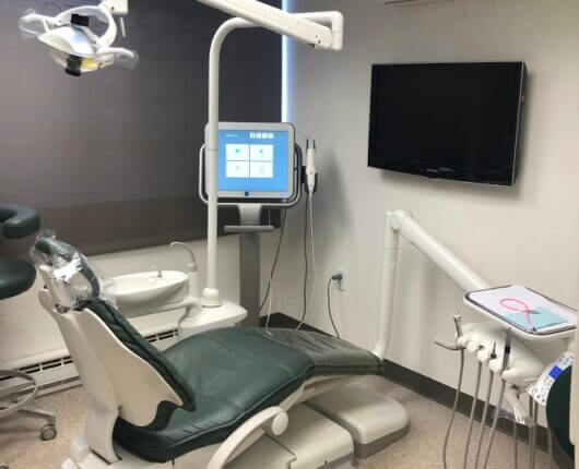 dental partners of brookline ma treatment room